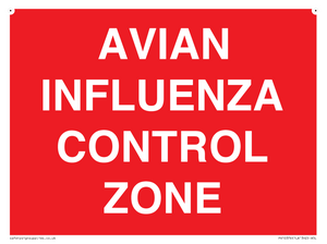 AVIAN INFLUENZA CONTROL ZONE